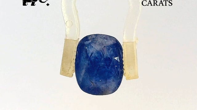 Royal Blue Sapphire 6.21 Carat — video