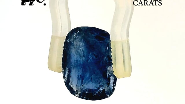 Cornflower Blue Sapphire 7.43 Carat — video
