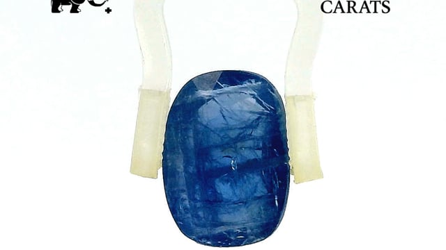 Unheated Burmese Cornflower Blue Sapphire 6.47 Carat — video