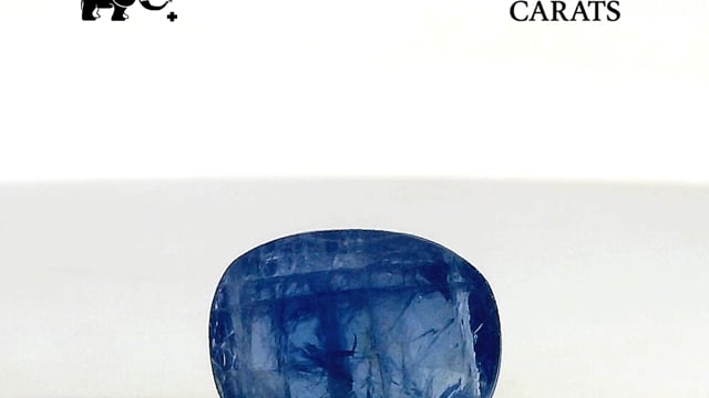 Unheated Burmese Cornflower Blue Sapphire 6.47 Carat — video