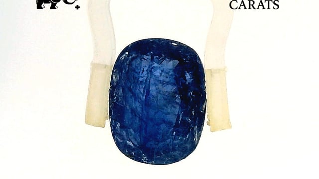 Cornflower Blue Sapphire 7.10 Carat — video