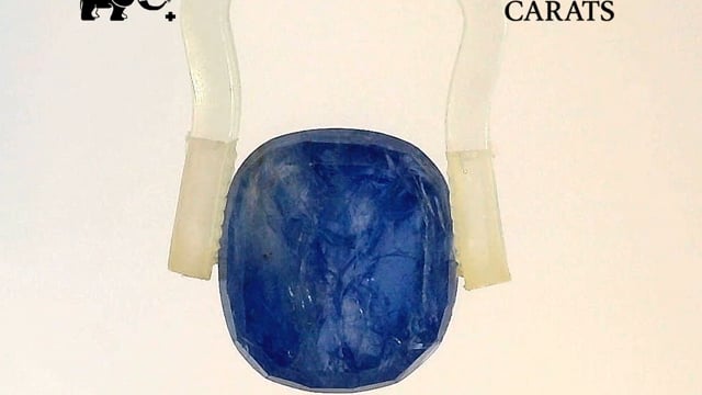 Cornflower Blue Sapphire 8.94 Carat — video