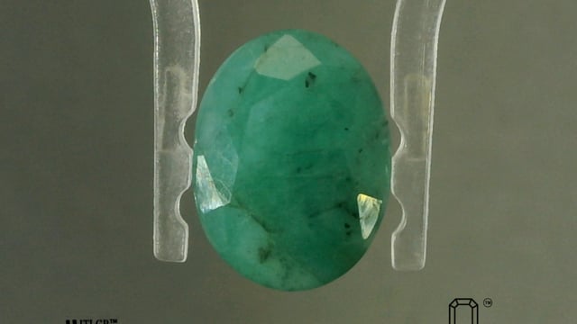 Brazilian Panna 3.77 Carat — video