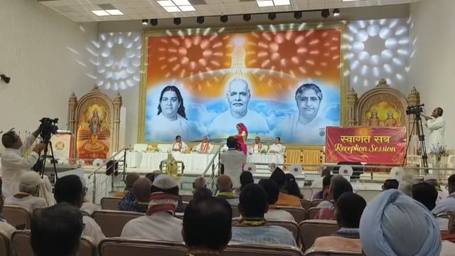 प्रजापिता ब्रह्म कुमारी माउंट आबू में 3 दिवसीय कार्यक्रम में पधारे अतिथियों के स्वागत में गीत #latest_news 