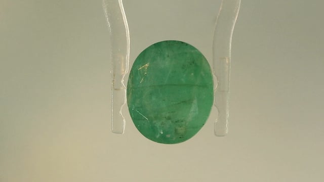 Brazilian  Panna 5.15 Carat — video