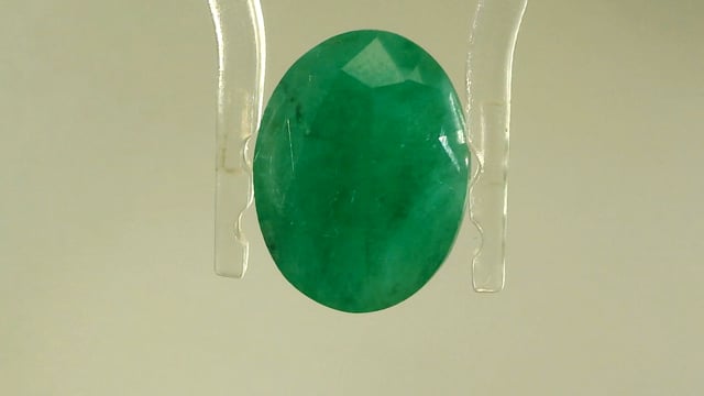 Brazilian Panna 5.38 Carat — video
