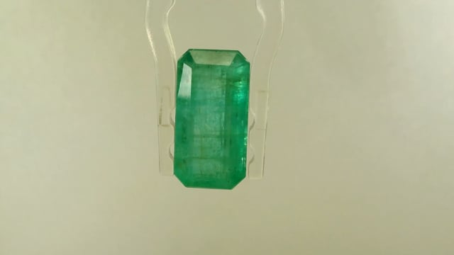 Brazilian Panna 4.34 Carat — video