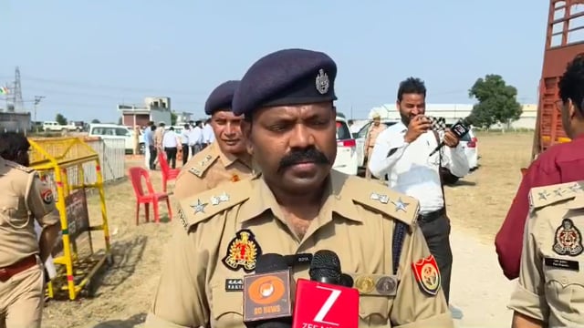 मेरठ थाना परतापुर क्षेत्रान्तर्गत मोहिउद्दीनपुर में दिनांक 19 एवं 20 सितम्बर को प्रस्तावित एयर शो कार्यक्रम की सुरक्षा व्यवस्था, यातायात प्रबंधन एवं पुलिस/प्रशासनिक तैयारियों के संबंध में वरिष्ठ पुलिस अधीक्षक, मेरठ महोदय द्वारा बाइट।