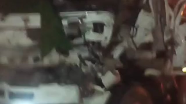 MANT-यमुना एक्सप्रेसवे पर एक हादसा बना दूसरे हादसे की वजह, दो की मौत,,