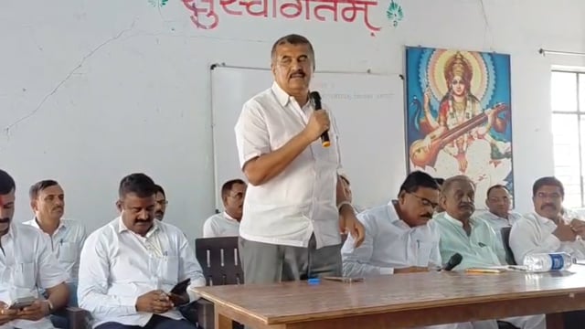 टेंभू योजनेमध्ये सोफिकान संस्था नको आपल्याच तालुक्यातील पंधरा-वीस मुलांची नेमणूक करावी भारत तात्या पाटील 