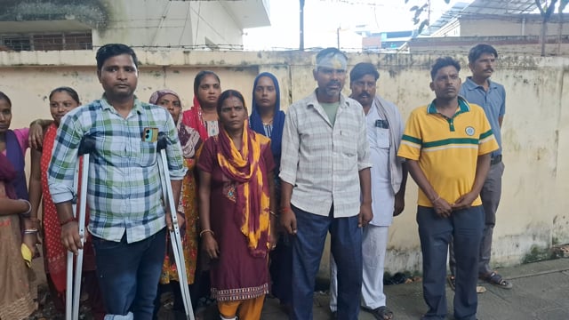 जागरण के दौरान परिवार के साथ मारपीट