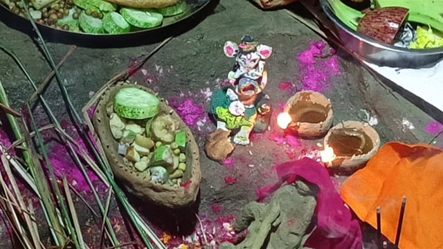 रजौन बांका कर्म पूजा को लेकर ग्रामीणों में खुशी