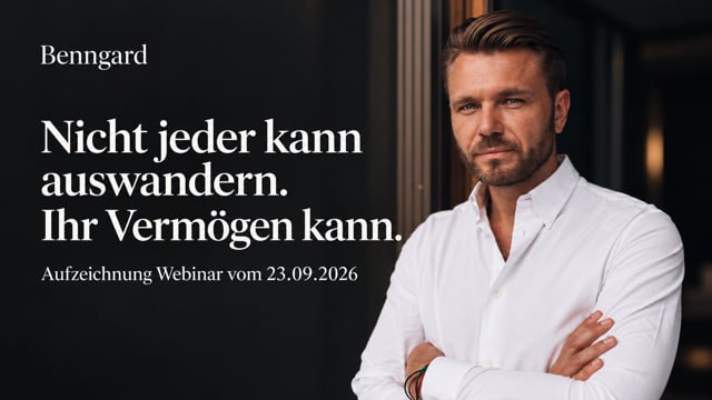 Nicht jeder kann auswandern. Ihr Vermögen kann. – Webinar-Aufzeichnung mit Arkadi Belocerkov