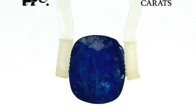 Unheated Cornflower Blue Myanmar Sapphire 6.37 Carat — video