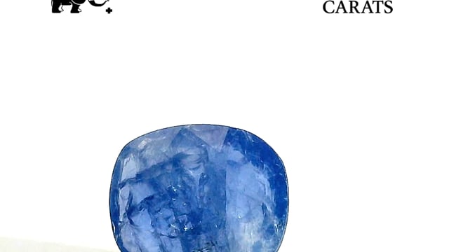 Cornflower Blue Sapphire 6.21 Carat — video