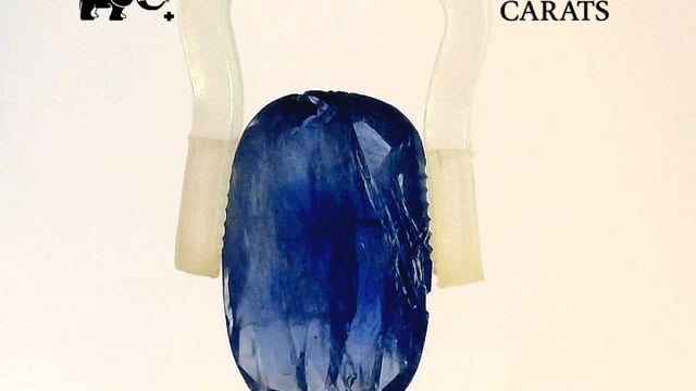 Cornflower Blue Sapphire 6.32 Carat — video