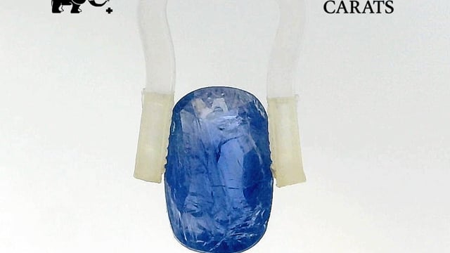 Cornflower Blue Sapphire 4.05 Carat — video