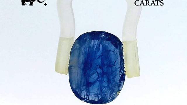 Cornflower Blue Sapphire 6.22 Carat — video