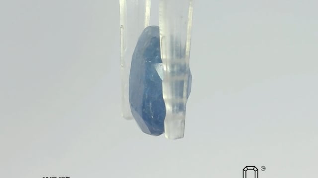 Burma Blue Sapphire 4.40 Carat — video