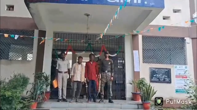 शराब पीकर गाली गलौज करने व मारपीट करने के दो आरोपी गिरफ्तार भेजा न्यायालय