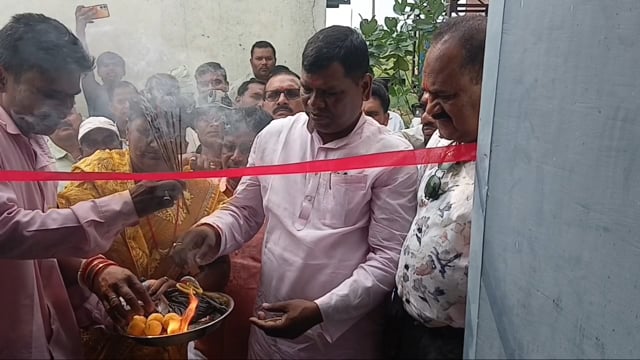 अतिरिक्त प्राथमिक स्वास्थ्य केंद्र का विधायक के हाथों उद्घाटन