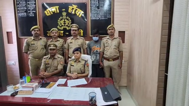 *₹25 हजार का इनामी गैंगस्टर एक्ट का वांछित आरोपी गिरफ्तार*

*SHO हर्रैया संजय कुमार