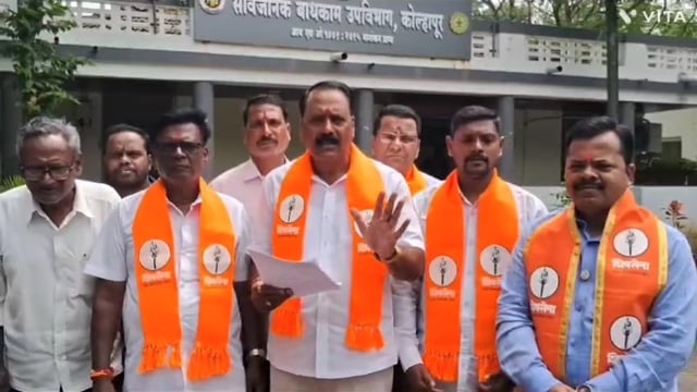 शिवसेना उद्धव बाळासाहेब ठाकरे च्या वतीने हुपरी ते कोल्हापूर वरील पुला संदर्भात निवेदन देण्यात आले.