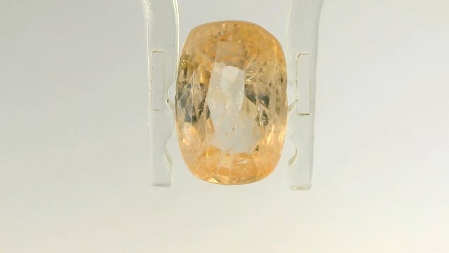 Srilankan Peach Sapphire 3.91 Carats — video
