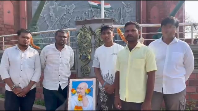 कारगिल चौकात CJP गडचिरोलीच्या वतीने गांधी जयंती साजरी
