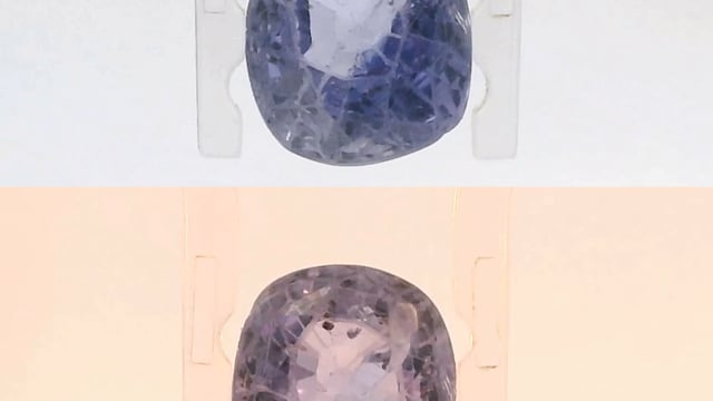 Srilankan Colour-Change Sapphire 3.60 Carat — video