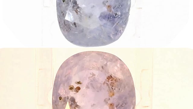 Srilankan Colour-Change Sapphire 4.84 Carat — video