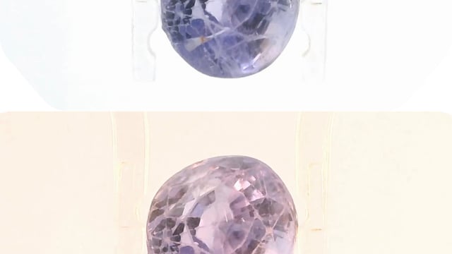 Srilankan Colour-Change Sapphire 5.14 Carat — video