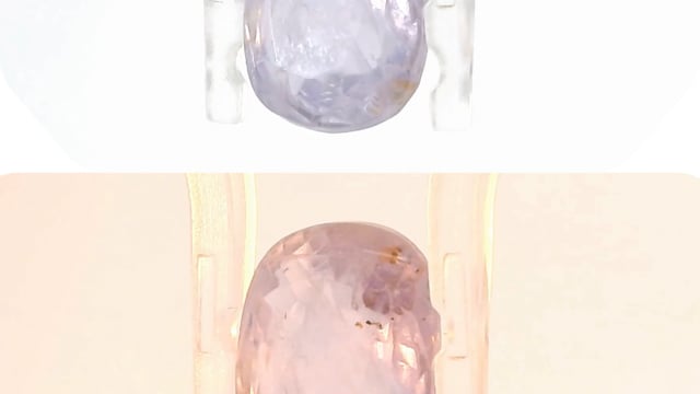 Srilankan Colour-Change Sapphire 5.18 Carat — video