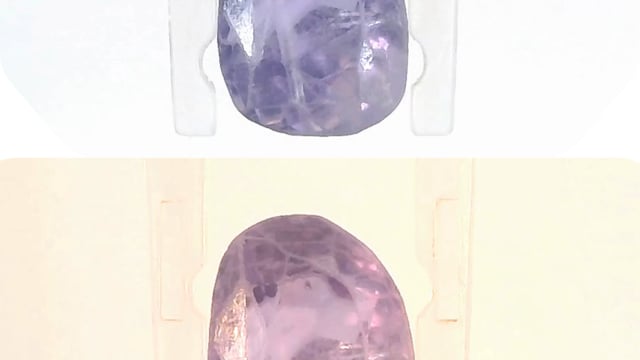 Srilankan Colour-Change Sapphire 3.03 Carat — video