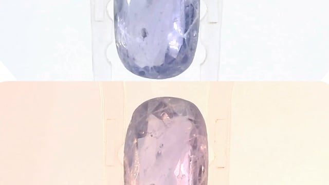 Srilankan Colour-Change Sapphire 3.44 Carat — video