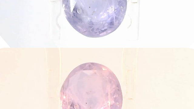Srilankan Colour-Change Sapphire 3.7 Carat — video