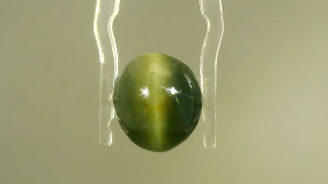Indian Quartz Cat's Eye 9.45 Carat — video