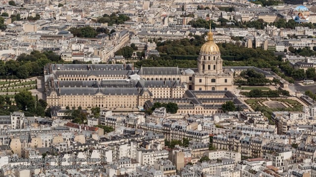 Paris walking tour video: Seine Cruise