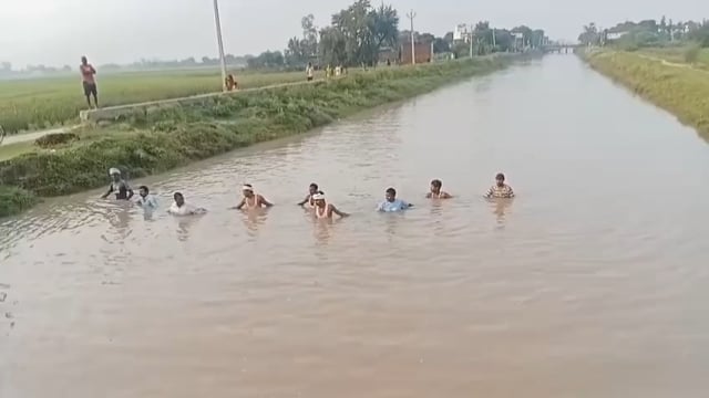 टहलने गए वृद्धि की नहर में डूबने की आशंका,तलाशी अभियान जारी