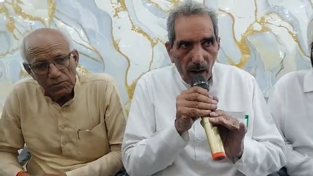 कंबोज समाज ने उठाई आवाज,, राजेंद्र कैम की रिपोर्ट 