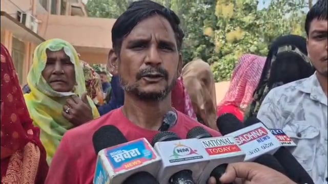 शराब पीने के बहाने बुलाया ठेके पर फिर नहीं लौटा घर तो परिजन पहुंचे एसपी कार्यालय मथुरा