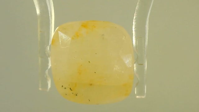 Burma Yellow Sapphire 9.04 Carats — video