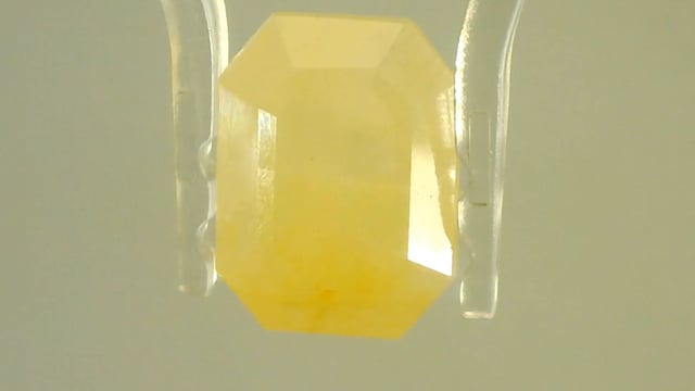 Burma Yellow Sapphire 8.37  Carats — video