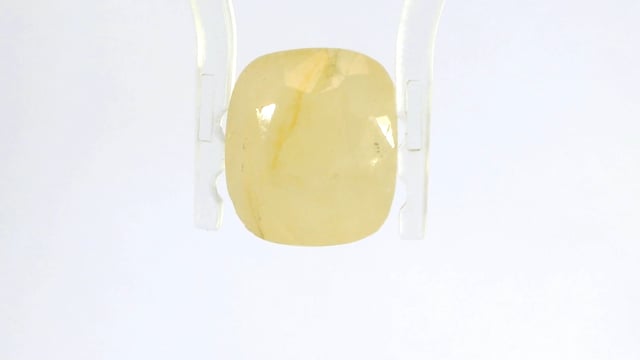 Burma Yellow Sapphire 8.14 Carats — video