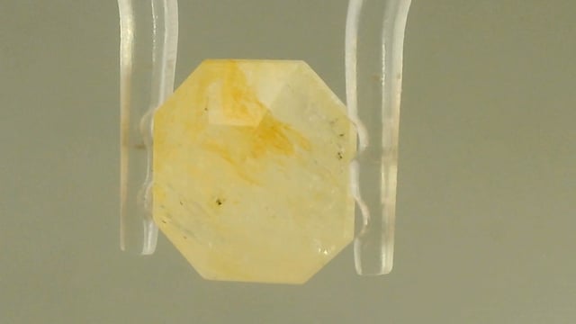 Srilankan Yellow Sapphire 7.57 Carats — video
