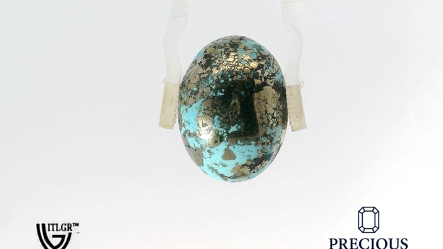Iran turquoise 28.71 Carat — video