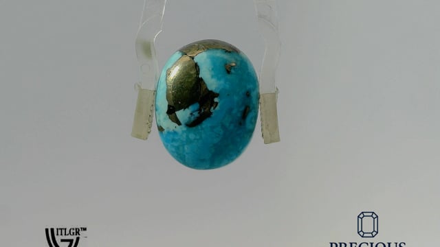 Iran turquoise 15.08 Carat — video