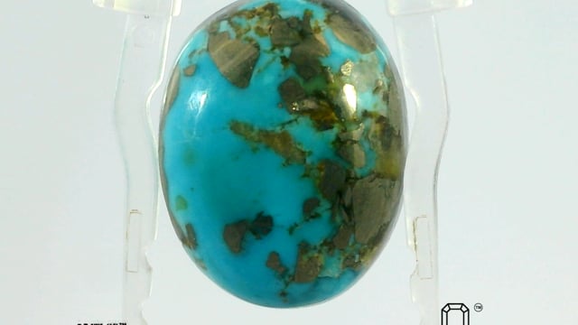 Iran turquoise 27.83 Carat — video