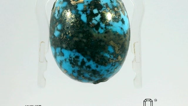 Iran turquoise 26.74 Carat — video
