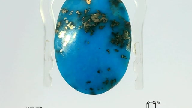 Iran turquoise 18.81 Carat — video